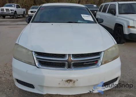 2012 Dodge Avenger Se z USA, uszkodzony, nr VIN 1C3CDZAG4CN327675